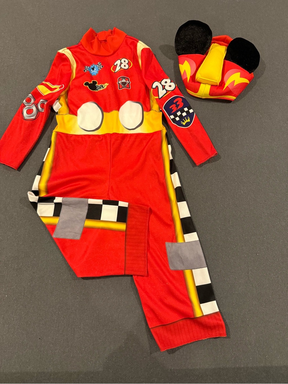 Disney Mickey Roadster Classic Toddler Costume - Size 2T